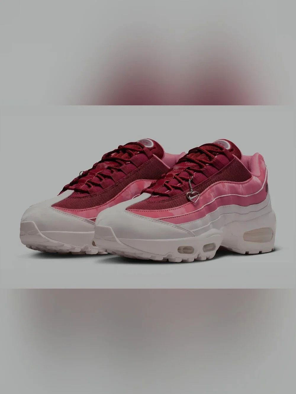Nike Air Max 95 Big Bubble 2026 Valentine's Day IB8155-600 Women Sizes MSRP $200